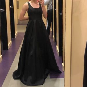 black prom dress. price negotiable!